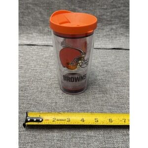 Cleveland Browns NFL Football Tervis Cup With Lid Orange Brown